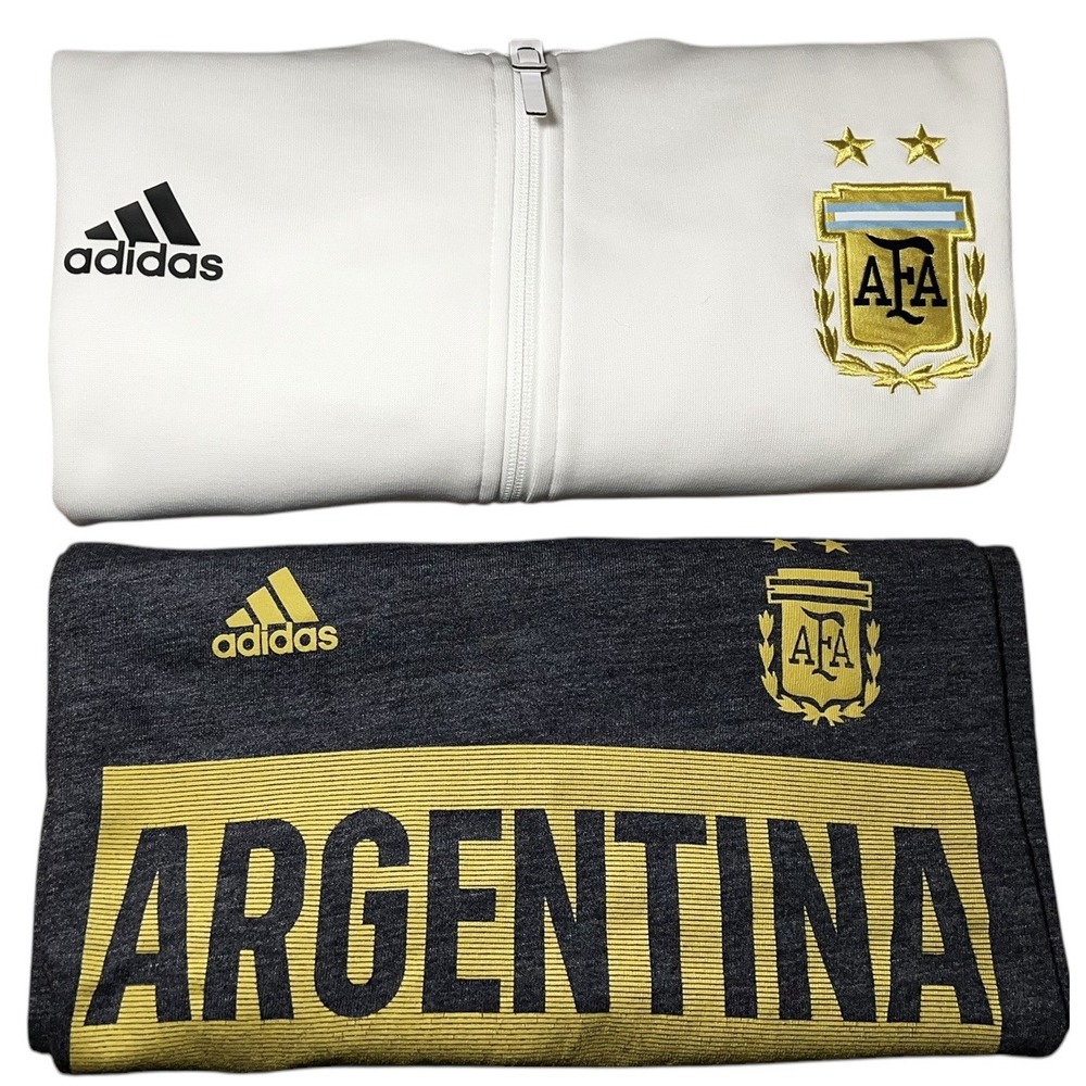 Argentina Track Jacket & T-Shirt - 2018 Anthem jacket Mens‎ Size  XL (flawed)